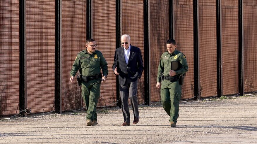 President Joe Biden during his Texas visit